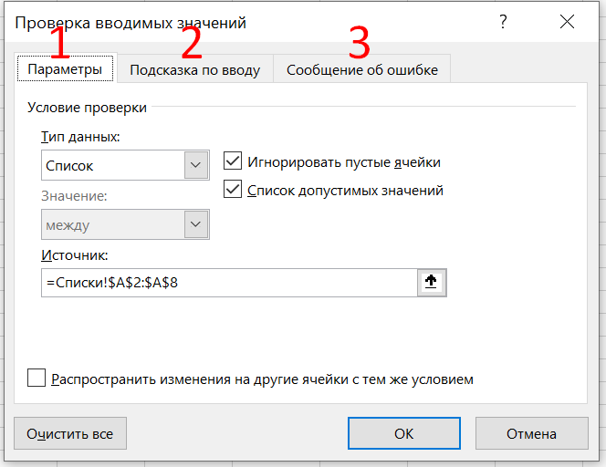 Как строить выпадающие списки в Excel. Выпадающий список в Excel