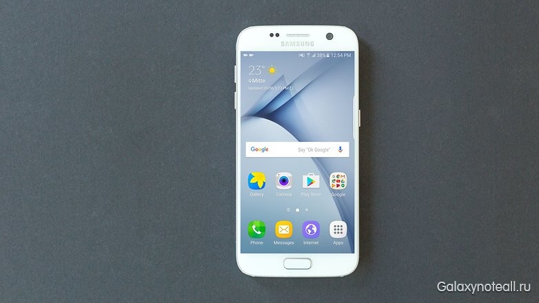 TouchWiz в версии Android Marshmallow 6.0.1 на Galaxy S7