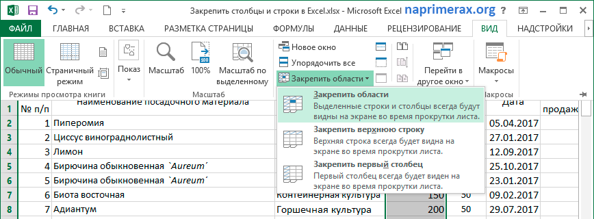 kak-zakrepit-neskolko-stolbcov-v-excel