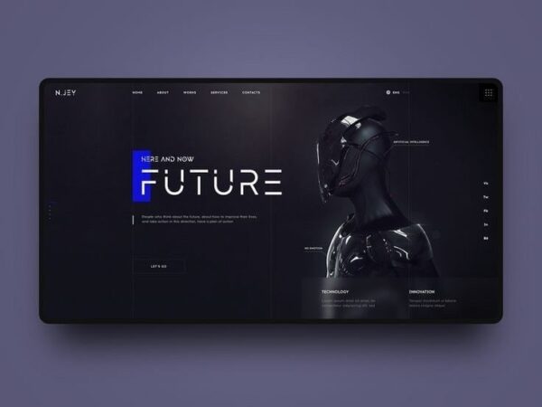 Современный дизайн сайтов: тренды 2025-2026 и как создать привлекательный интерфейс